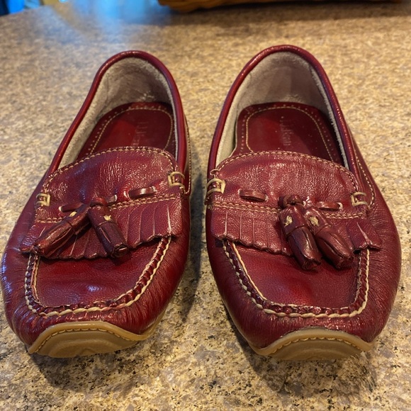 🔥Flash Sale🔥 L.L. Bean Leather Mocs Moccasins 6 Tassel - Picture 4 of 17